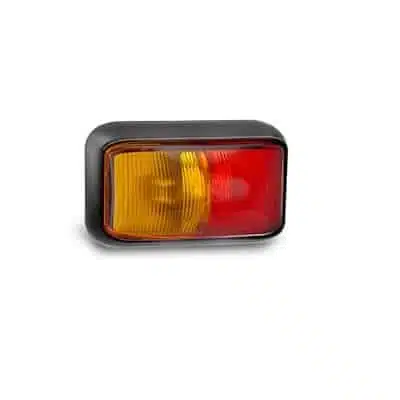 Amber/Red Side Marker Trailer Lights