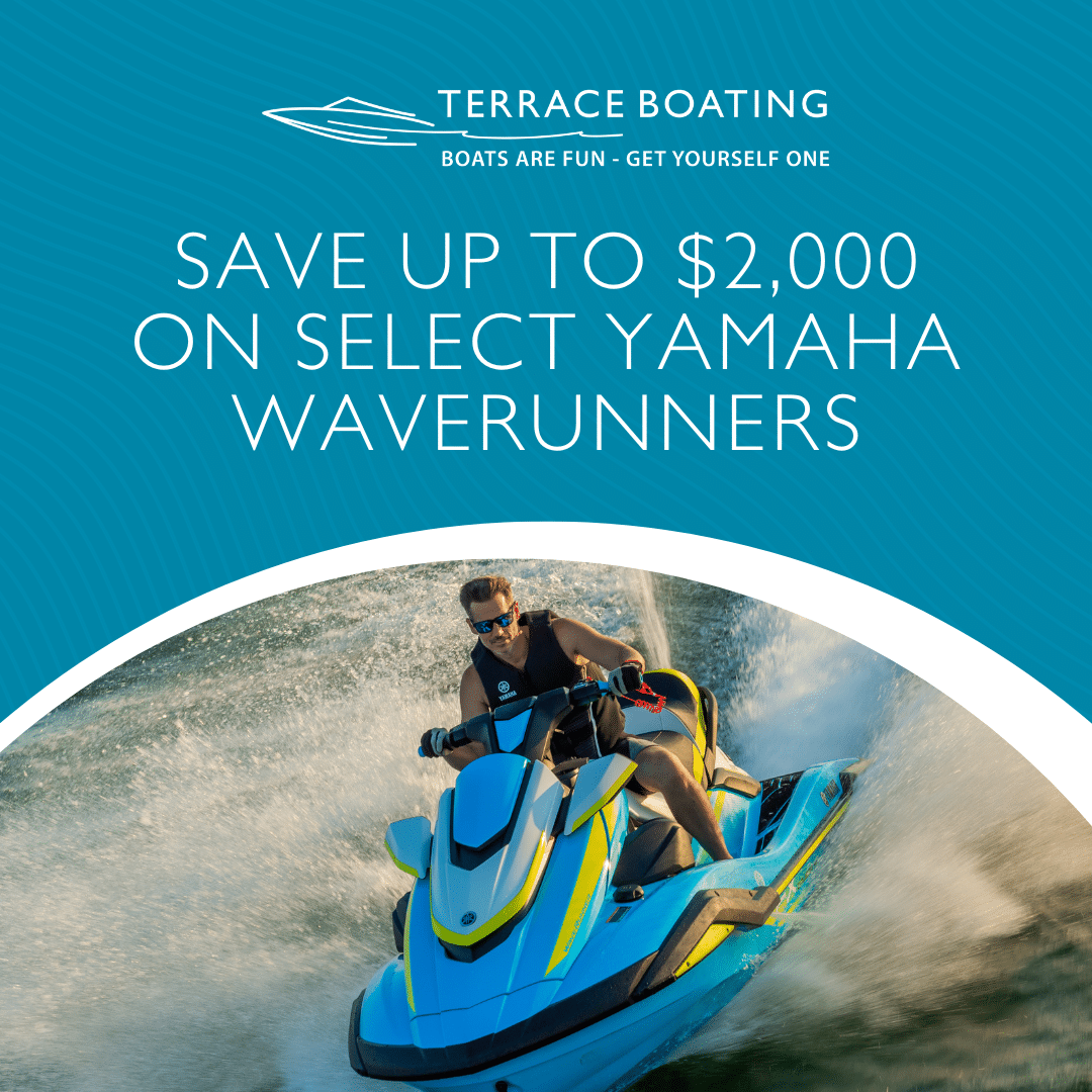 Sale on 2023 Yamaha WaveRunners. Save up to $2,000 on selected models.