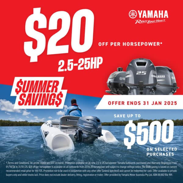 F20 Yamaha Outboard - Image 2