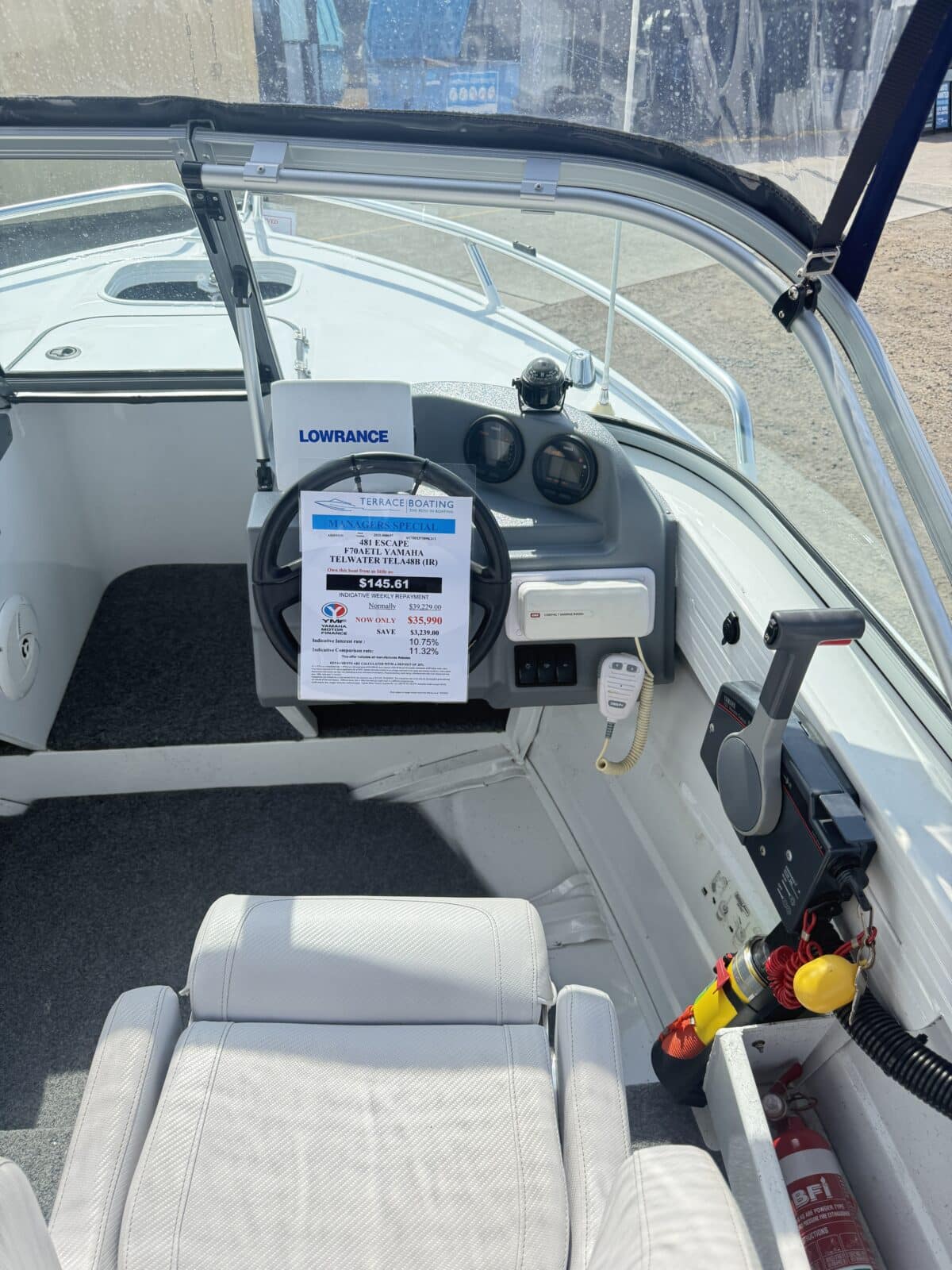 Quintrex 481 Escape - 2013
