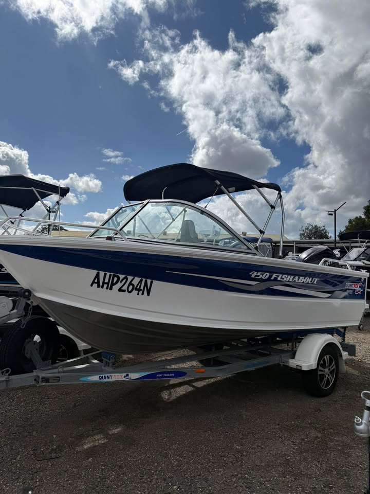 450 Quintrex Fishabout 2014