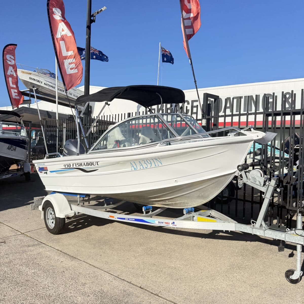 430 Quintrex Fishabout - 2016