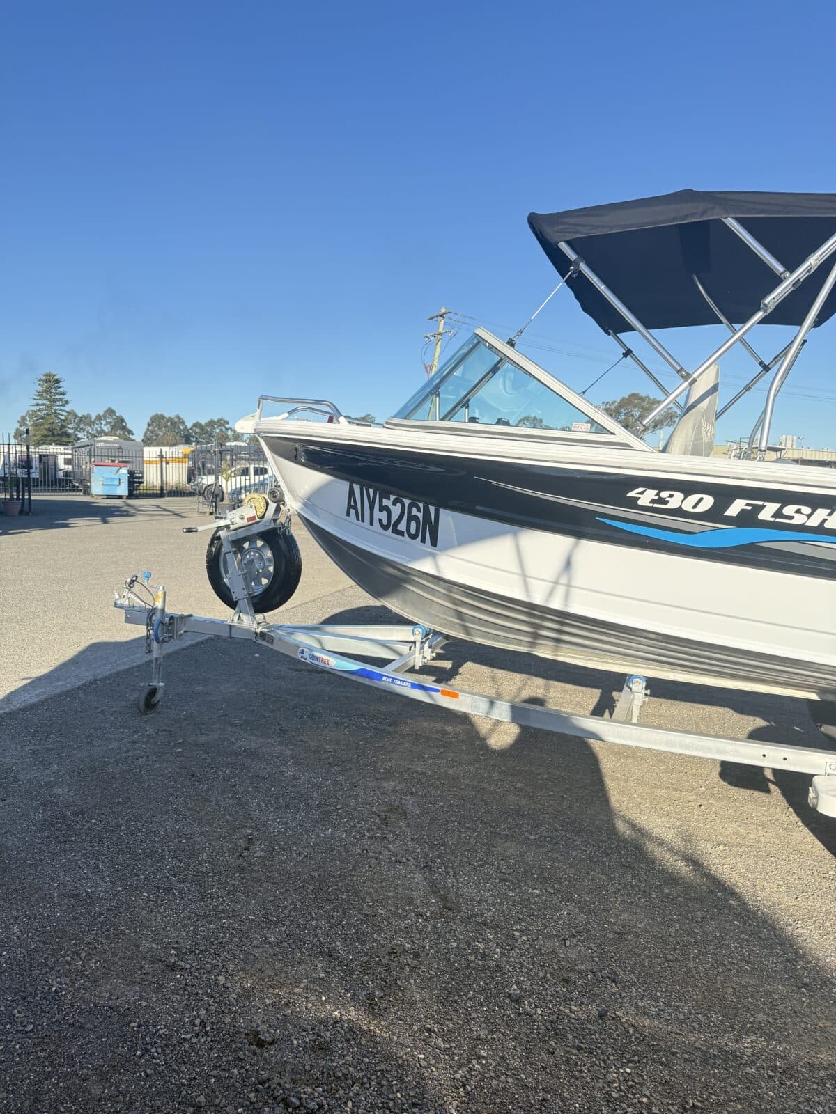 Quintrex 430 Fishabout - 2016