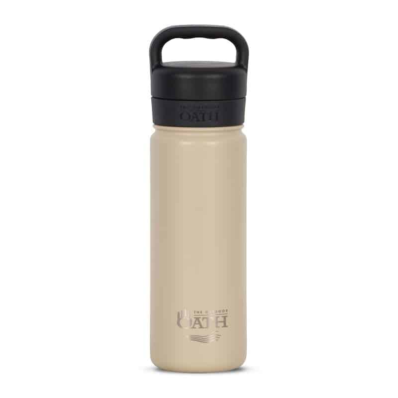 The Outdoor Oath 700ml Stainless Steel Bottle - Fraser Dune