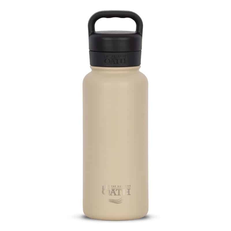 The Outdoor Oath 960ml Stainless Steel Bottle - Fraser Dune