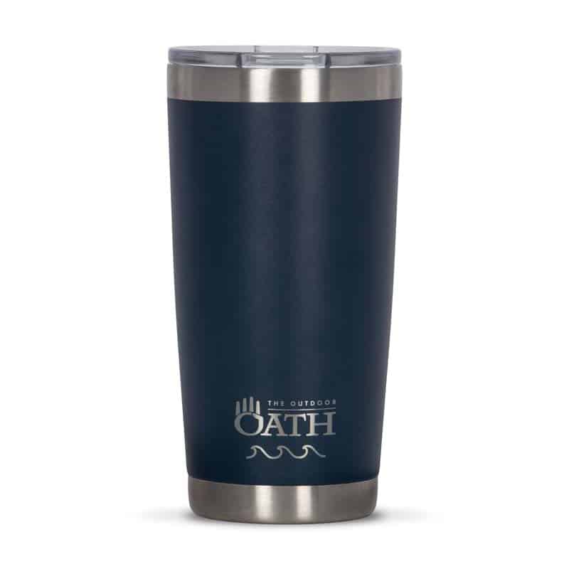 The Outdoor Oath 590ml Tumbler - Tasman Blue