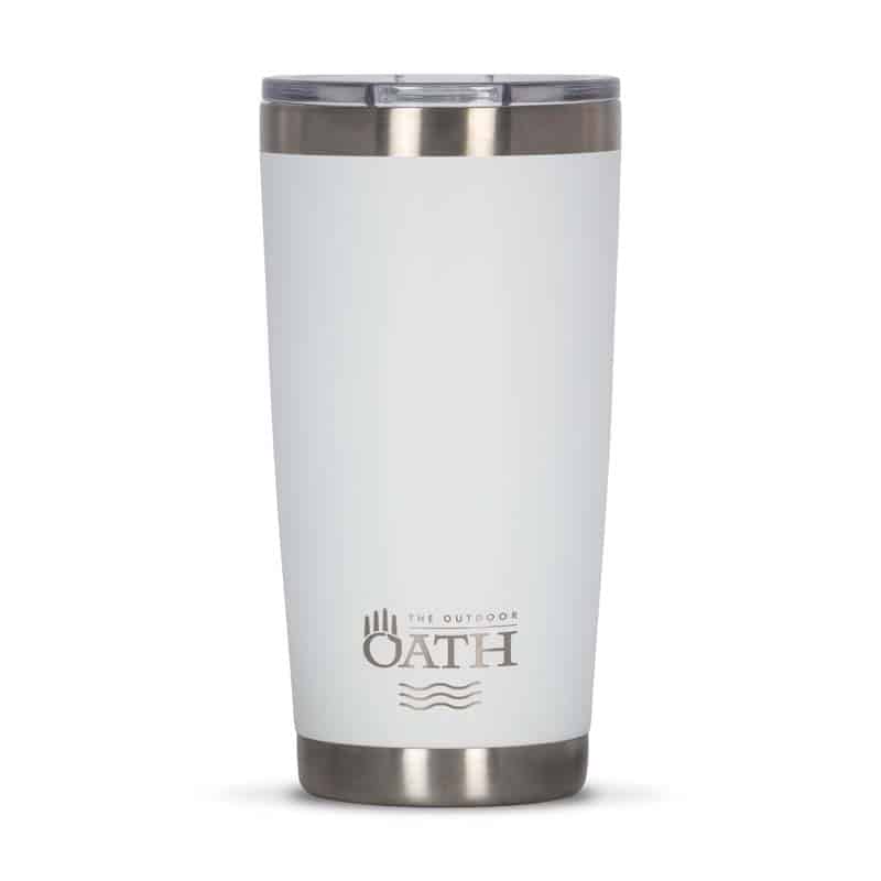 The Outdoor Oath 590ml Tumbler - White Haven