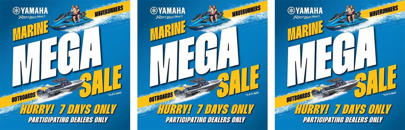 Yamaha Marine Mega Sale 2026 at Terrace Boating